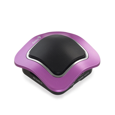 BOCINA PORTATIL IMANTADA SP-I400 GENIUS MORADA 0